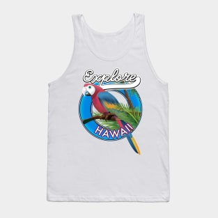 Explore Hawaii retro logo Tank Top